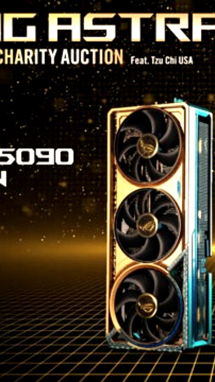 Уникальная ASUS RTX 5090 Dhahab с автографом Дженсена Хуанга продана за 24 200 долларов на благотворительном аукционе