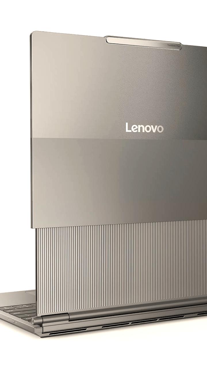 Lenovo и Intel представили первый в мире ноутбук с выдвижным экраном