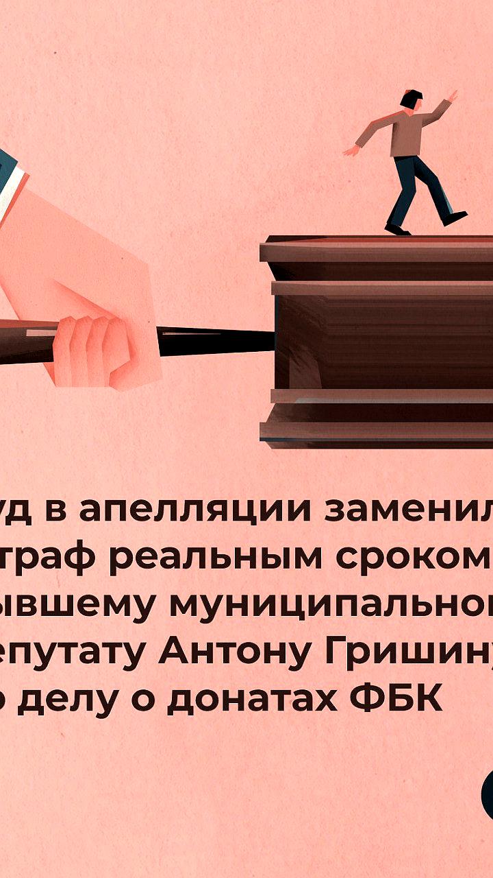 Суд приговорил Михаила Головко к 9 годам за взятку, Антону Гришину увеличили срок до 3,5 лет за донаты ФБК