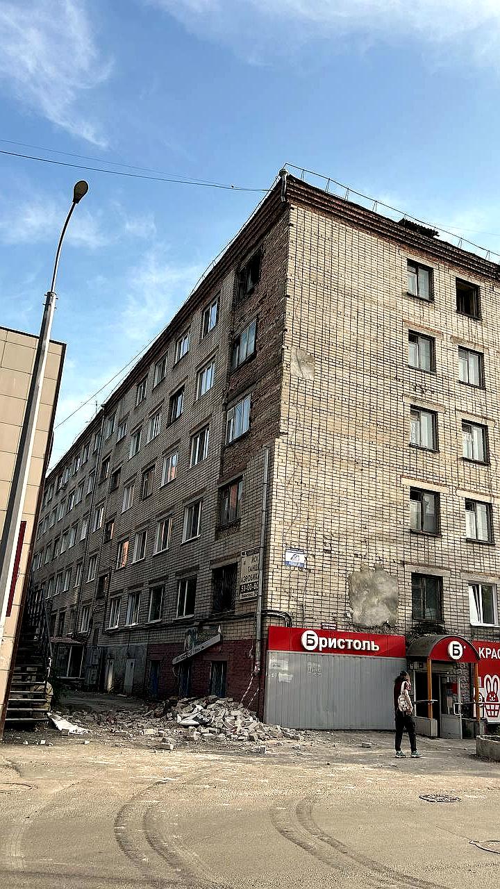 В Томске снесен аварийный дом и проведены работы по благоустройству памятника архитектуры