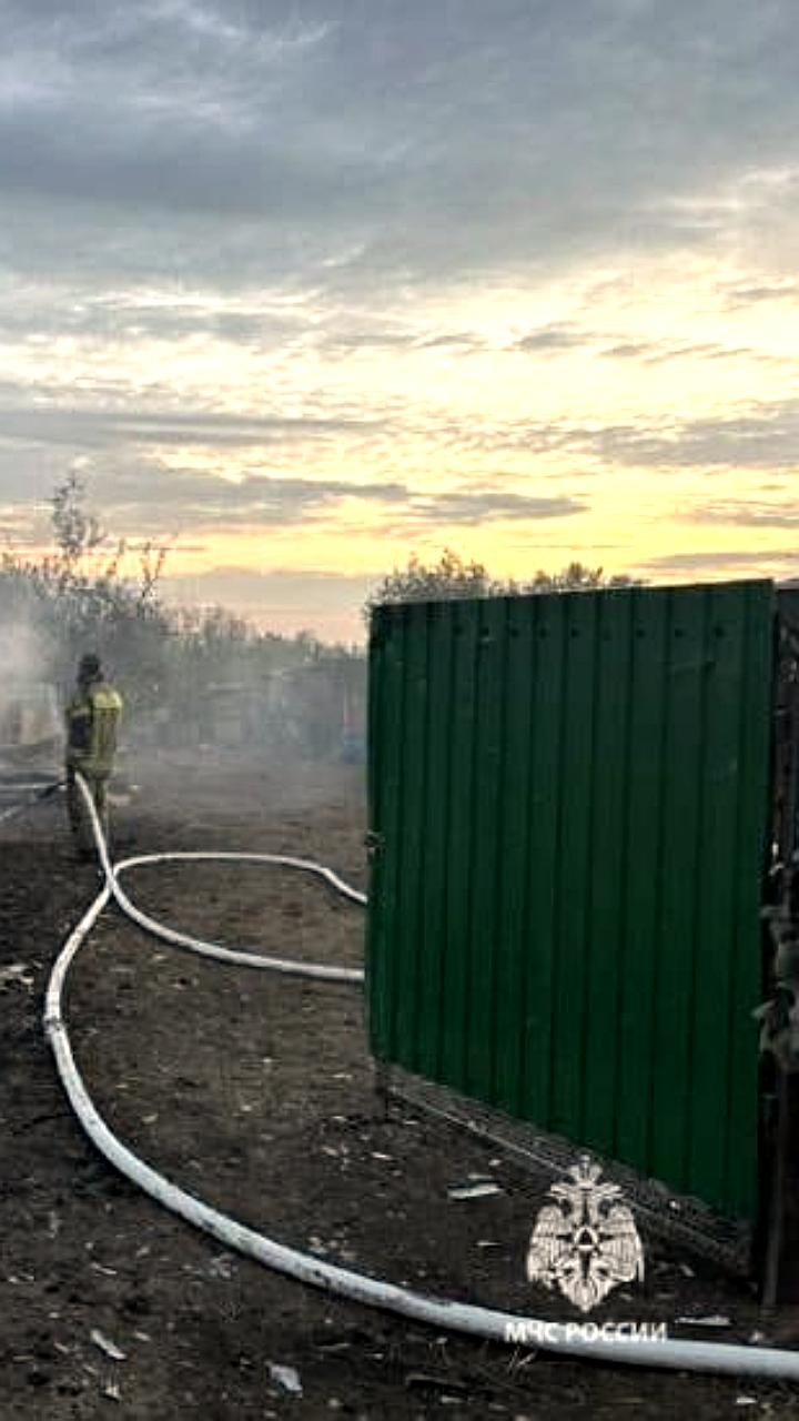 Два человека погибли в результате ночного пожара в хуторе Персиановском
