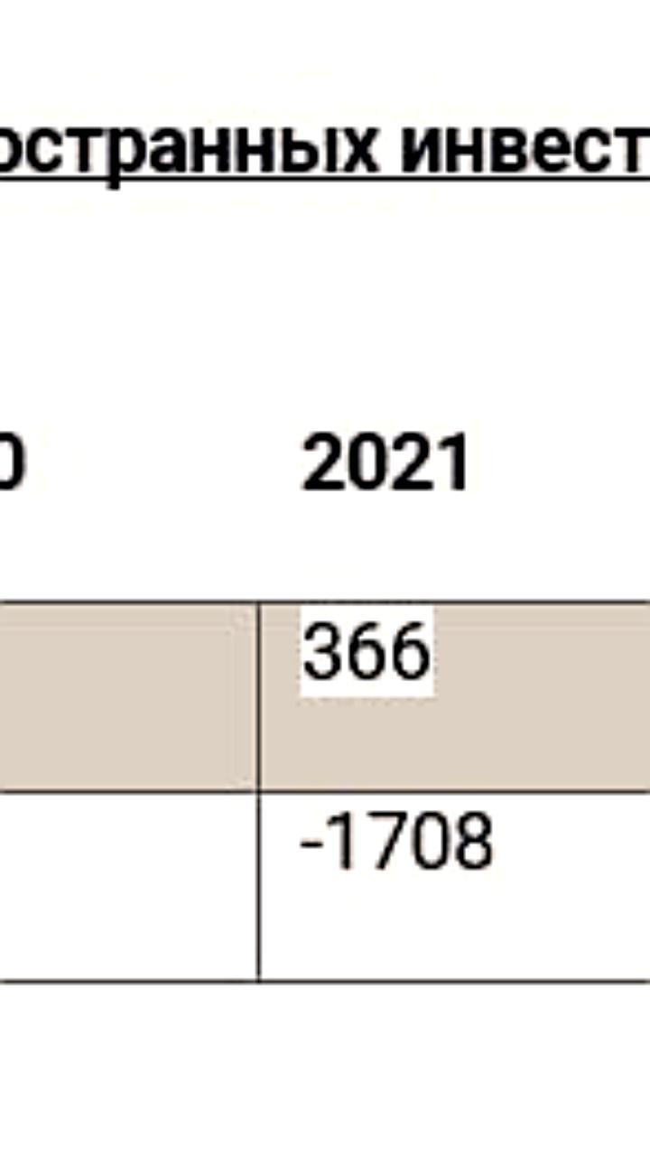 Россия зафиксировала рекордно низкий объем иностранных инвестиций в 2024 году