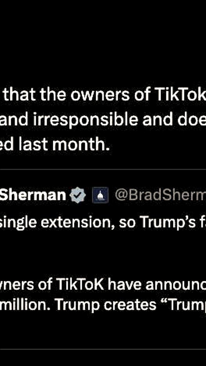 TikTok опроверг обвинения в покупке токенов TRUMP на $300 млн