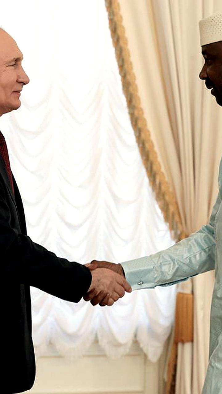Путин встретится с президентом Мали для обсуждения сотрудничества