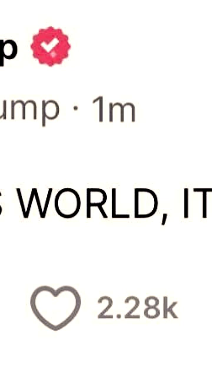 Трамп объявил о наступлении времени мира в соцсетях
