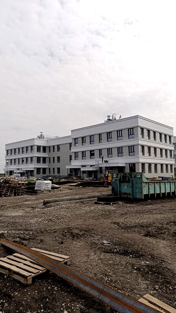 Проверка строительства поликлиники в Курганинске выявила проблемы