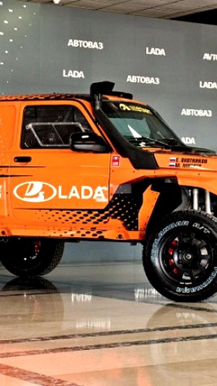 Премьера нового гоночного внедорожника LADA Niva Sport Turbo для ралли Шелковый путь