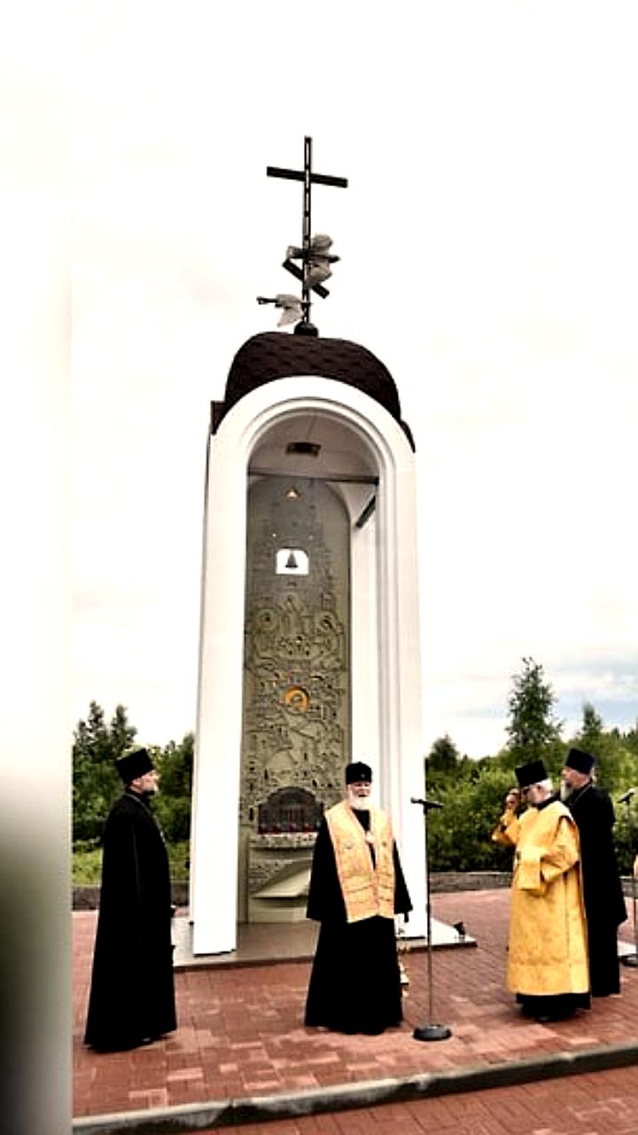 В Ростовском округе открыли часовню памяти Сергея Пускепалиса и Александра Синицина