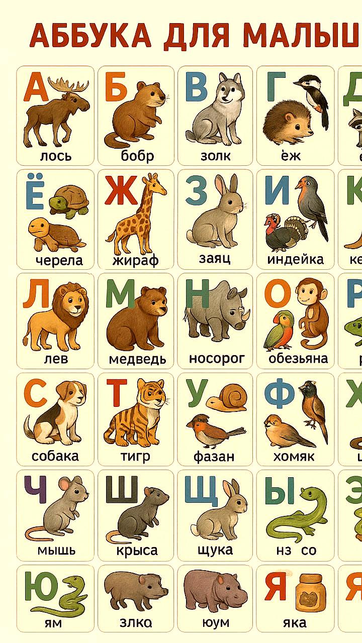 ChatGPT создает алфавит для детей, результаты вызывают обсуждение