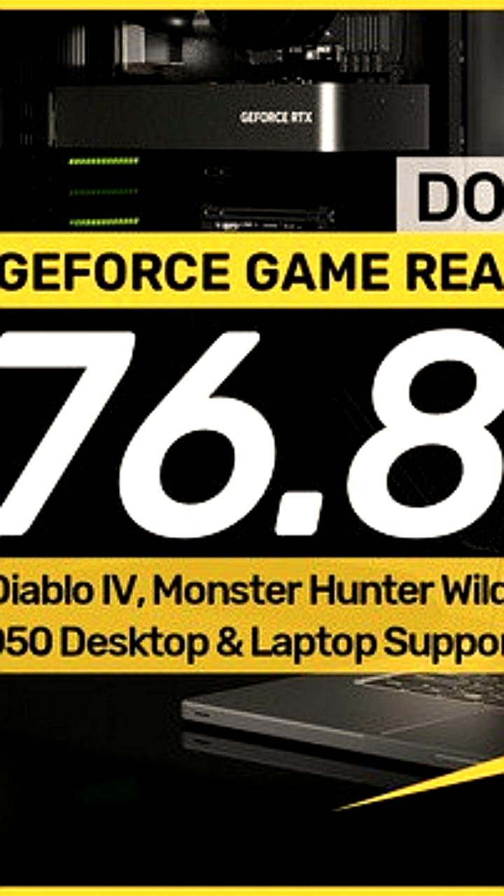 NVIDIA выпустила драйвер GeForce Game Ready 576.88 с поддержкой RTX 5050 и DLSS 4