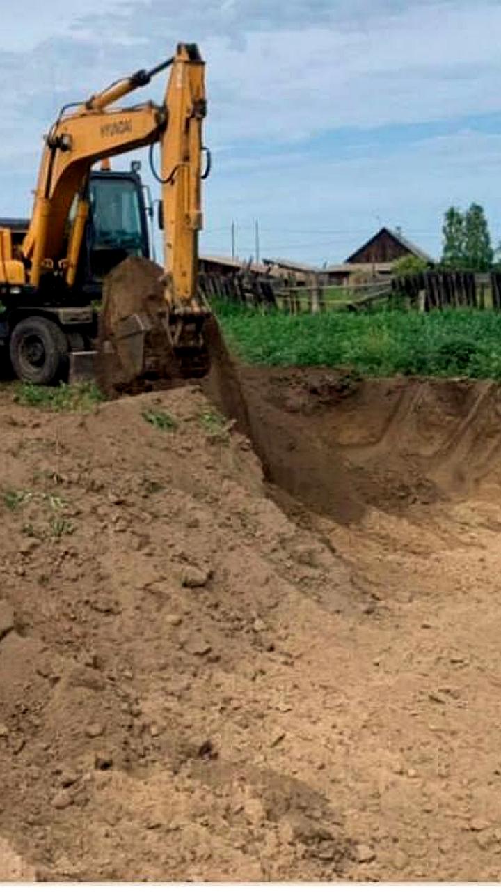 В Оймуре Бурятии началось строительство новой школы на 150 мест