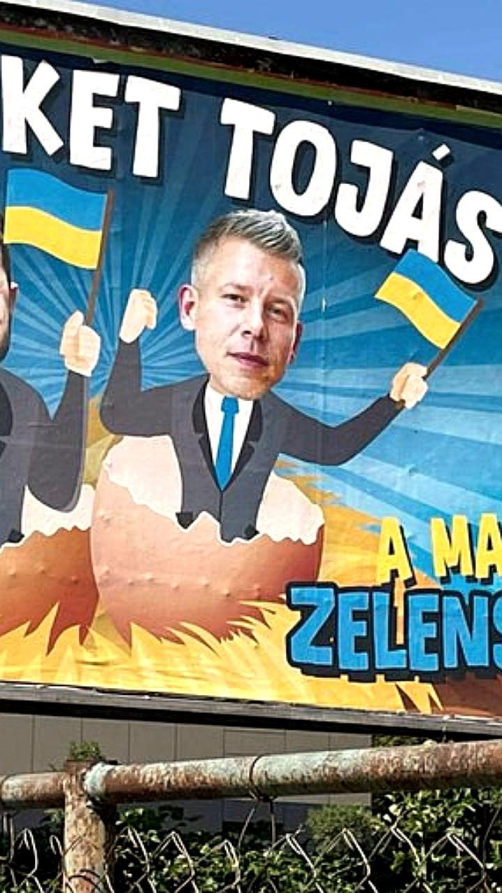 МИД Украины вызывает венгерского посла из-за карикатур с Зеленским