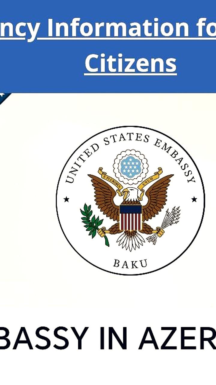 Посольство США рекомендует гражданам покинуть Азербайджан