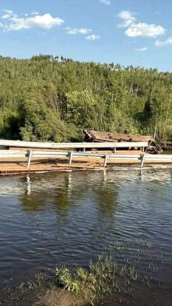 Подъем уровня воды в реке Чита угрожает дачным участкам в Шишкино-Остров