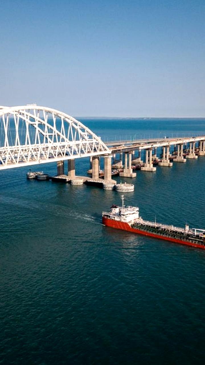 Временное перекрытие движения по Крымскому мосту