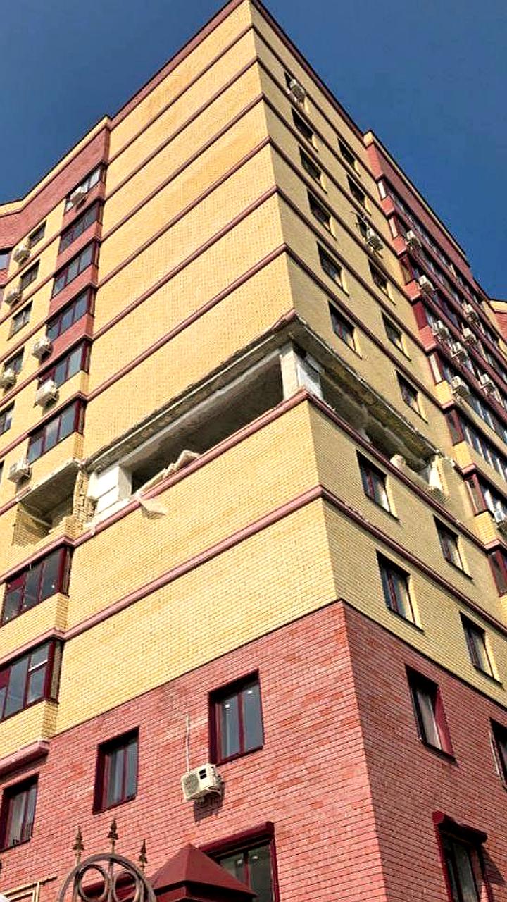 Взрыв бытового газа в Курске: пострадал один человек
