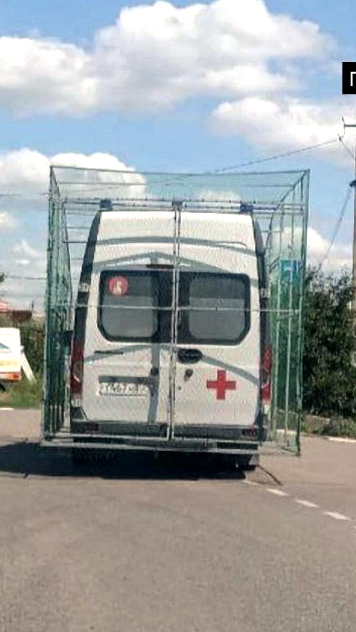 Скорые в Шебекино оснастили антидроновыми сетками по поручению губернатора