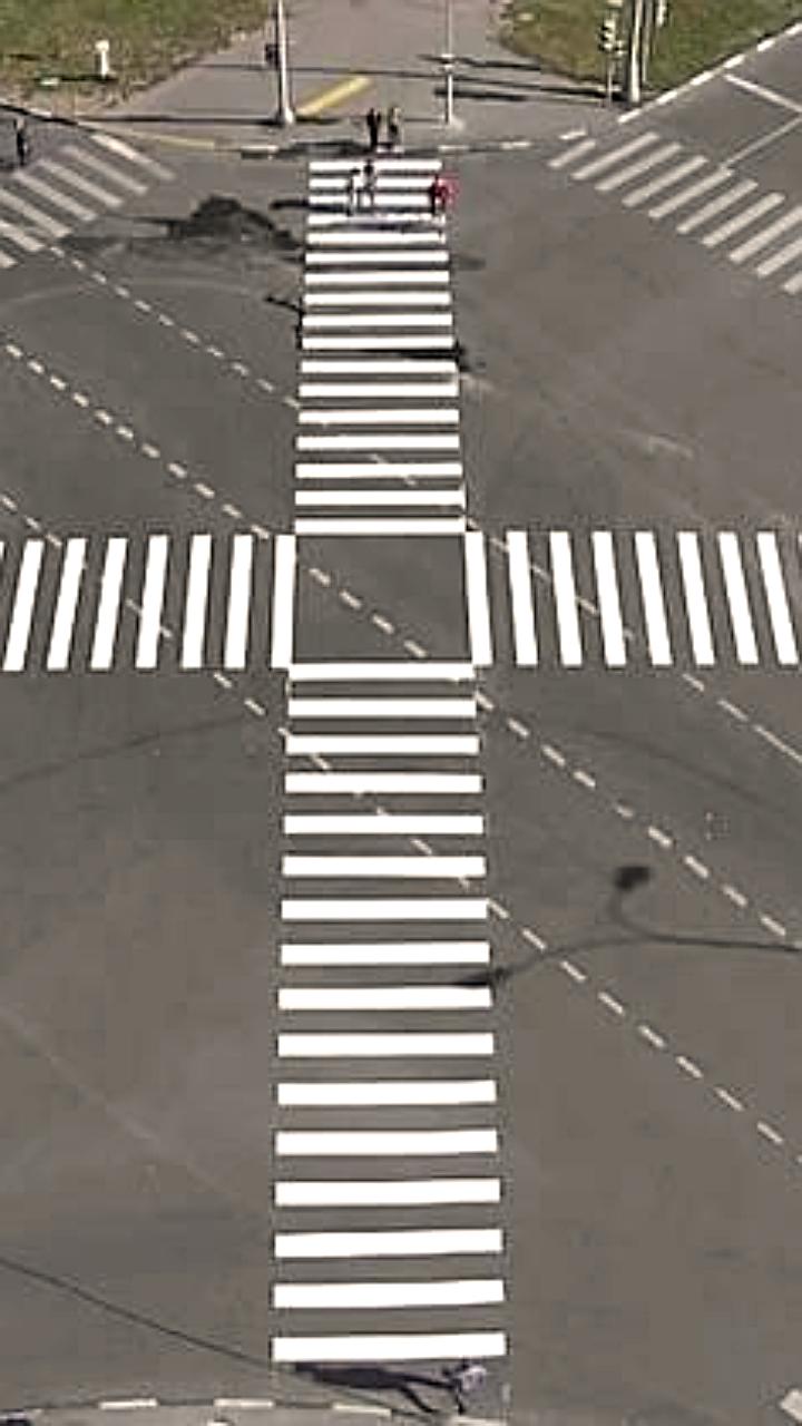 На Комендантском проспекте появится диагональный пешеходный переход