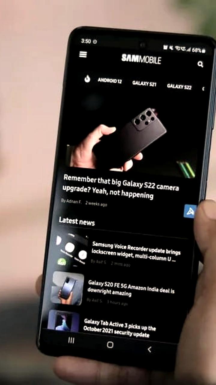 Samsung завершает поддержку Galaxy A22, F52 5G и Tab S7 FE перед премьерой новых моделей