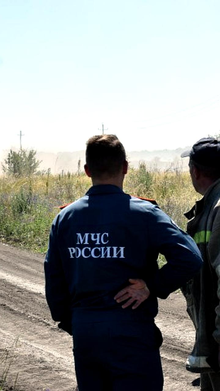 В Кантемировском районе Воронежской области введен режим ЧС из-за пожаров на полях