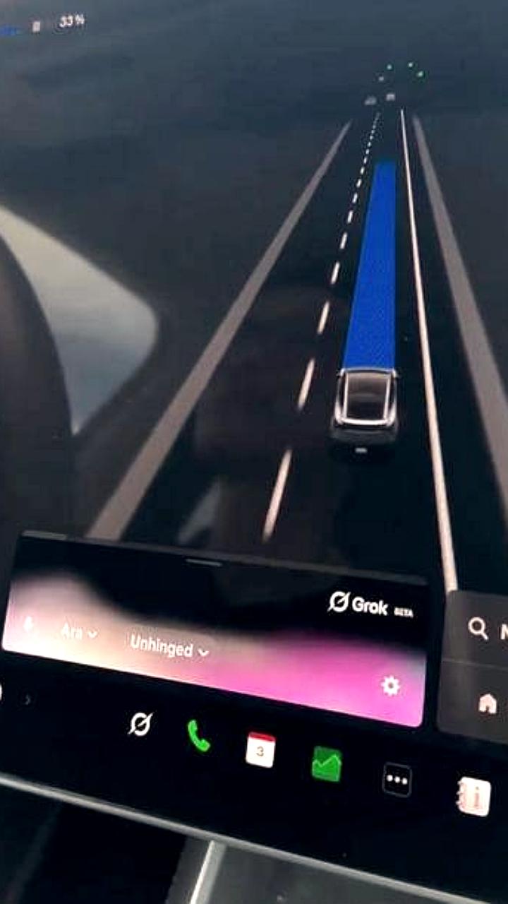 Tesla внедряет искусственный интеллект Grok в автомобили для общения с водителями