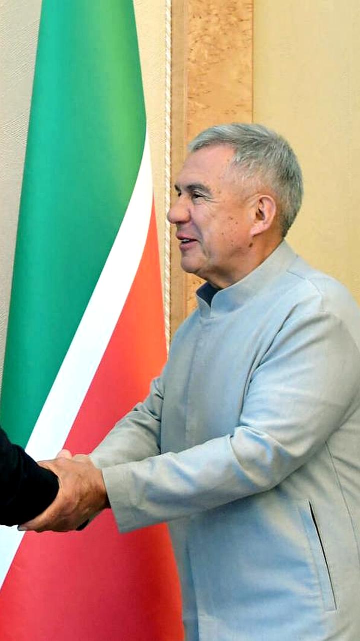 Рустам Минниханов и Олимжон Абдуллаев обсудили развитие сотрудничества между Татарстаном и Узбекистаном