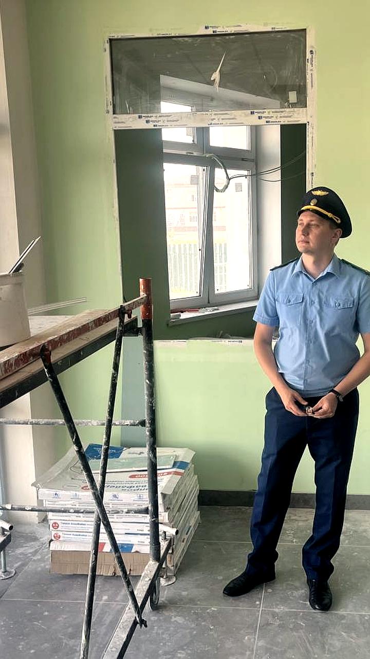 Прокуратура контролирует капитальный ремонт и строительство социальных объектов в Троицком районе и станице Динской