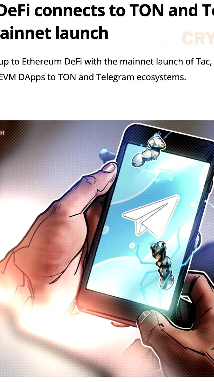 Telegram запускает основной блокчейн Tac для DeFi на базе Ethereum