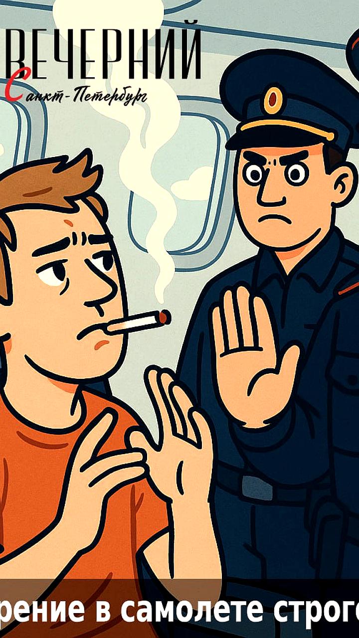 Пассажир рейса Казань – Питер нарушил запрет на курение в самолете