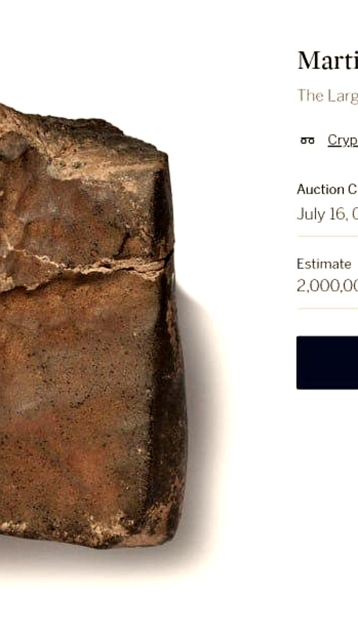 Рекордный марсианский метеорит NWA 16788 продан на аукционе Sotheby's за $5,3 млн