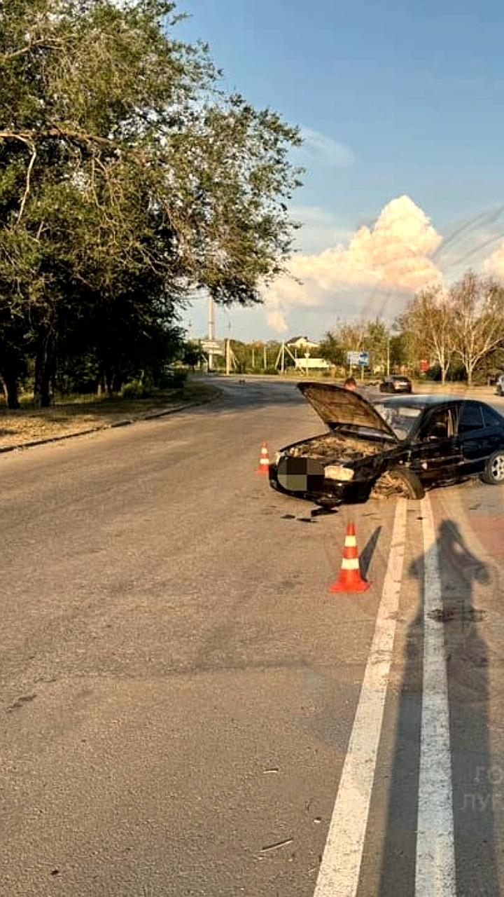 В Луганске пьяный водитель стал виновником ДТП с несовершеннолетними пассажирами