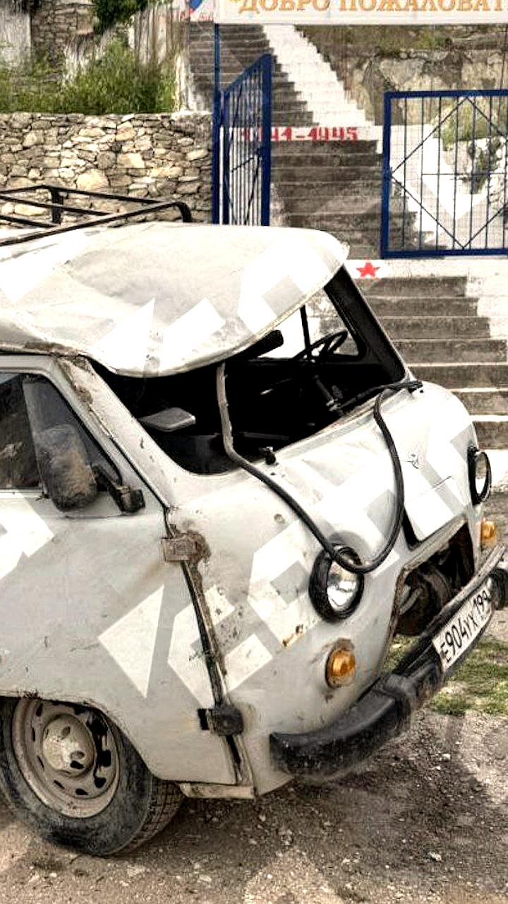 Переворот автобуса с детьми в Гунибском районе Дагестана