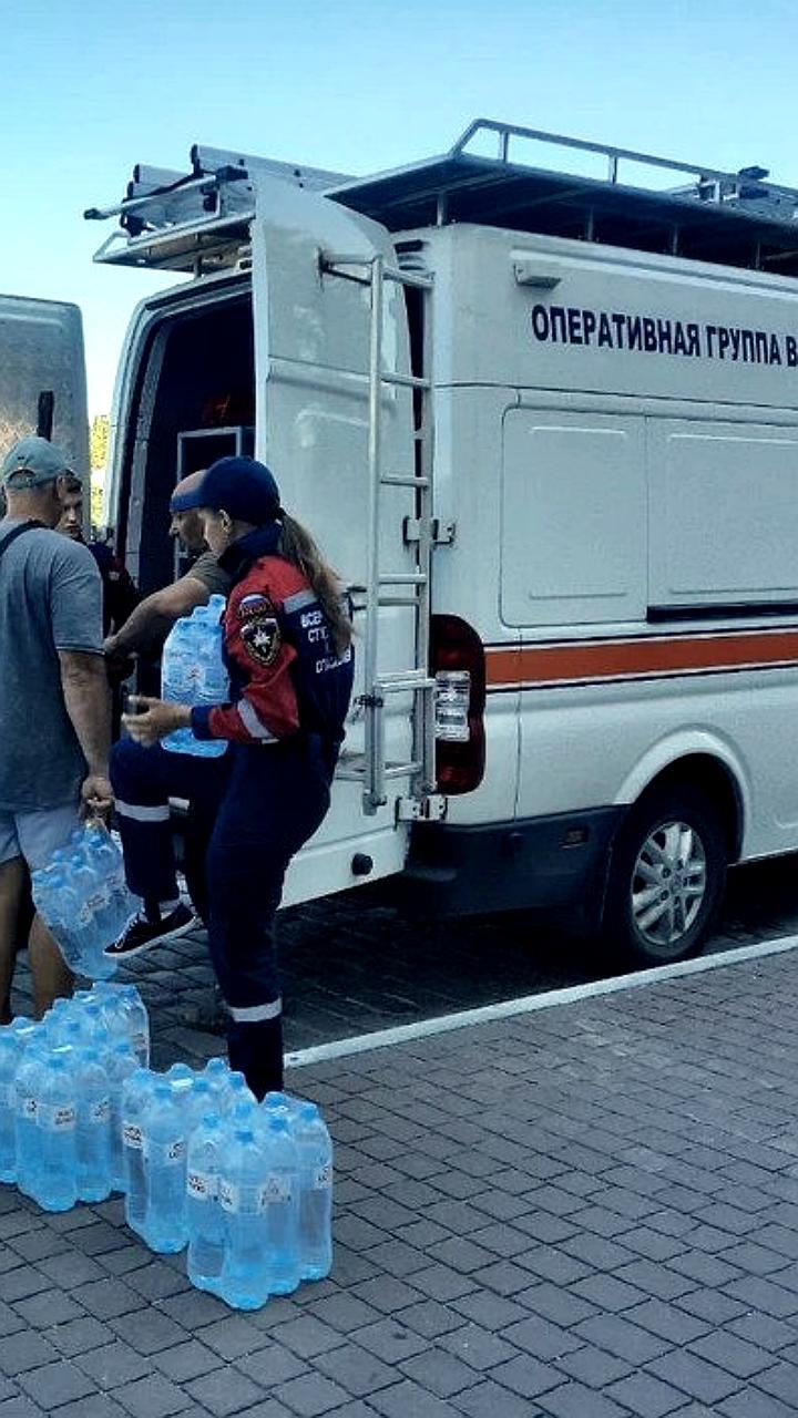 В Бердянске организован подвоз воды для инвалидов и пенсионеров