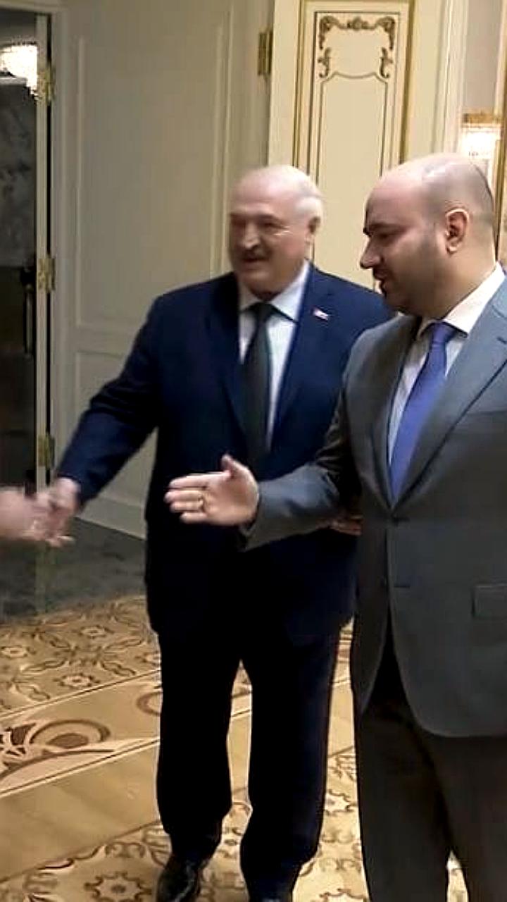 Губернатор Вячеслав Федорищев обсуждает сотрудничество с президентом Беларуси Александром Лукашенко