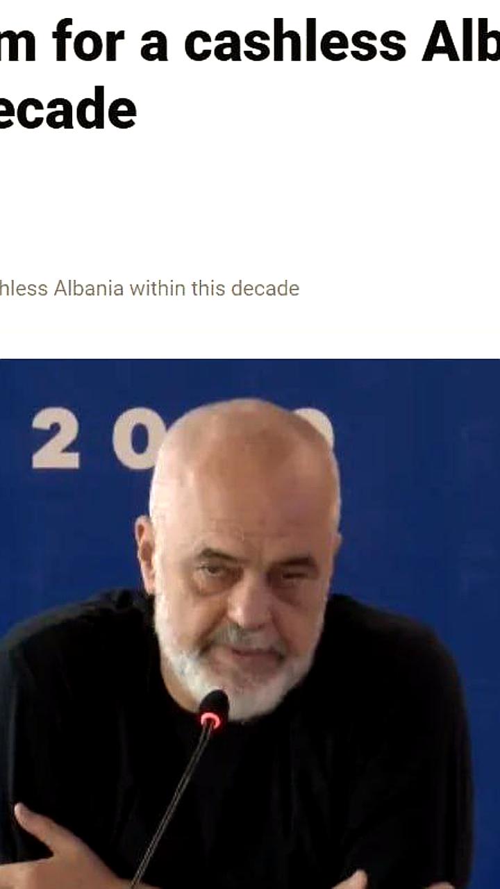 Албания стремится к безналичному обществу к 2030 году