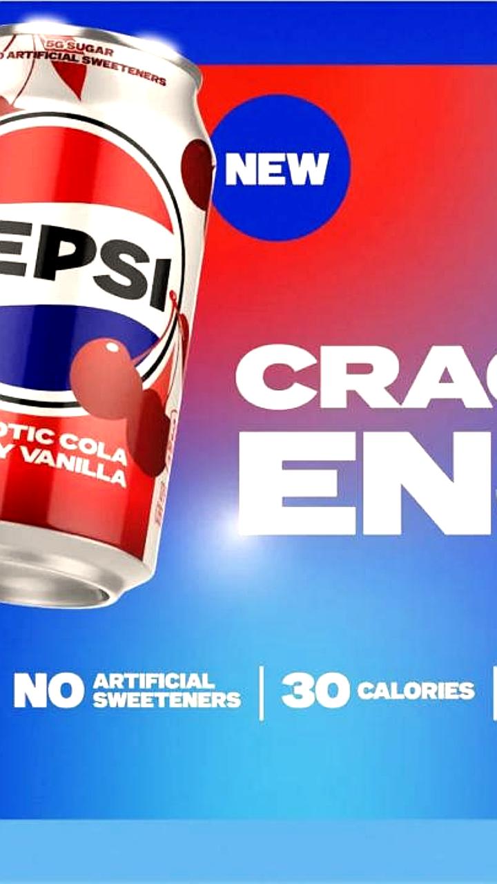 Pepsi представляет новую пребиотическую колу с низким содержанием калорий