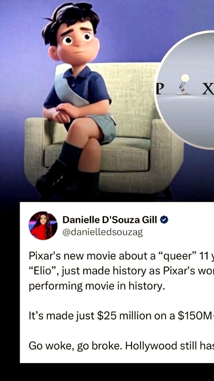 Новый мультфильм Pixar о 11-летнем мальчике не оправдал ожиданий в прокате