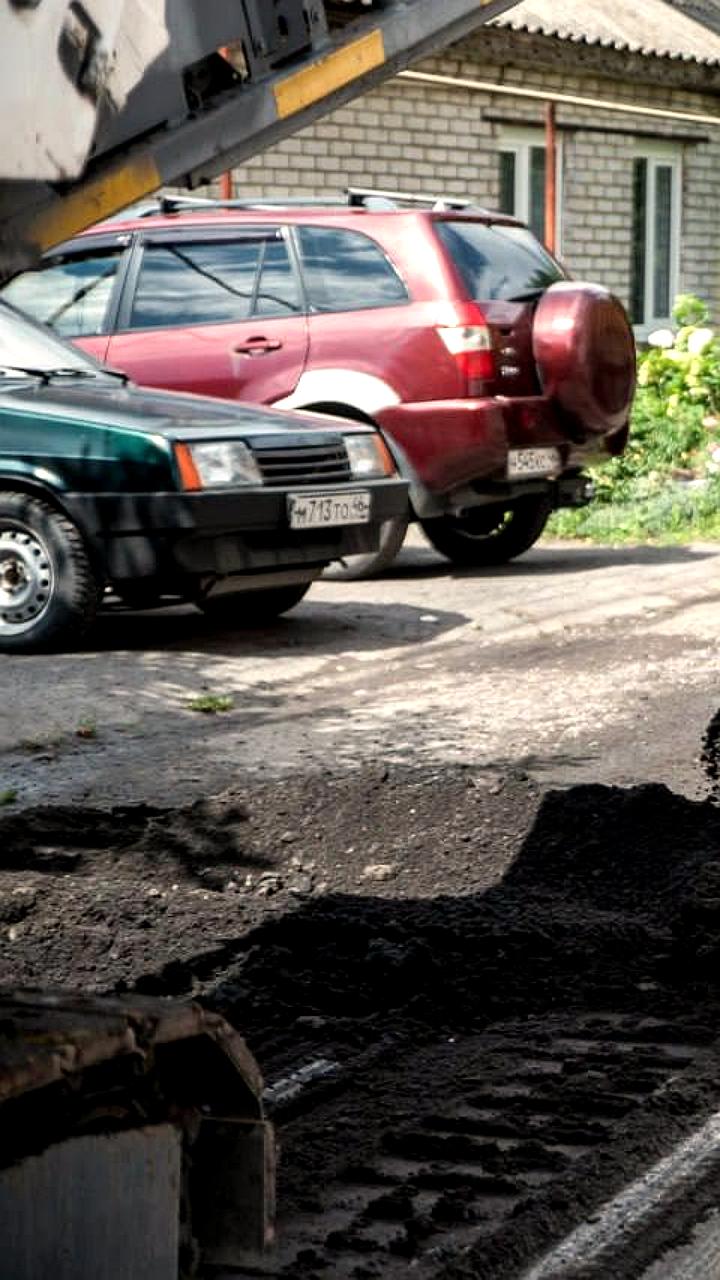 В Курске начат капитальный ремонт дороги по Театральному проезду