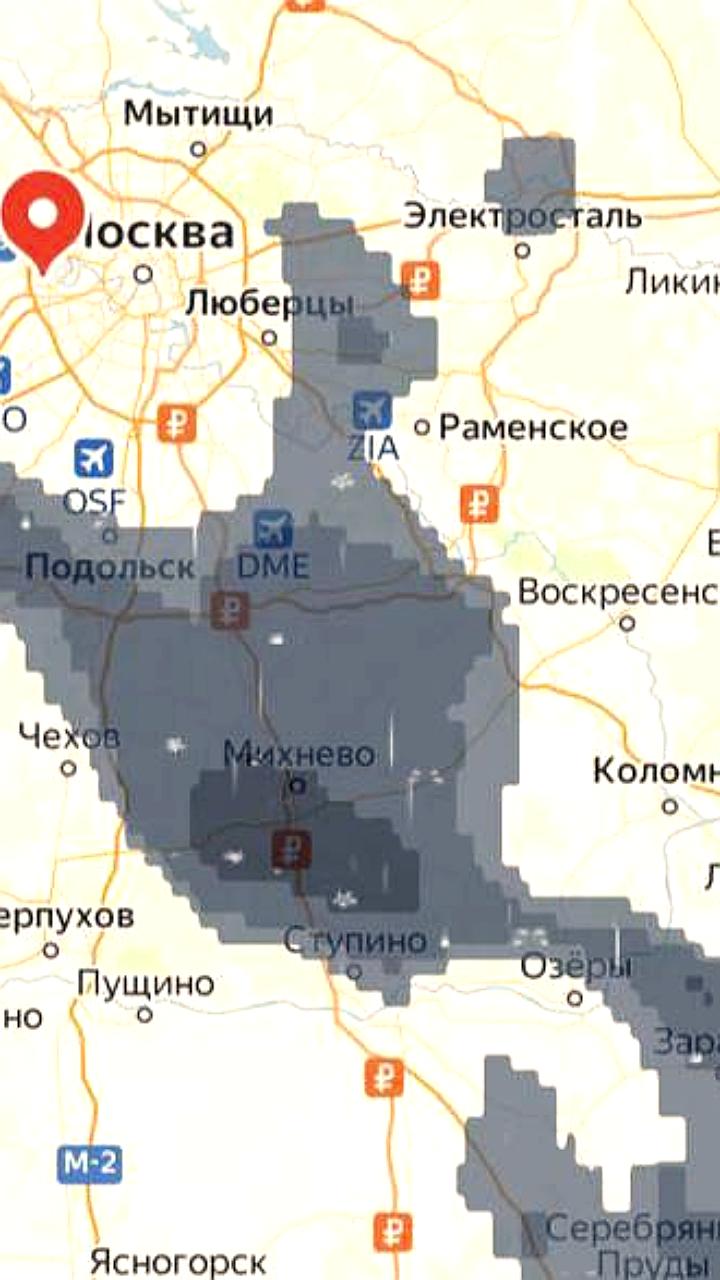 Москву ожидает сильный дождь