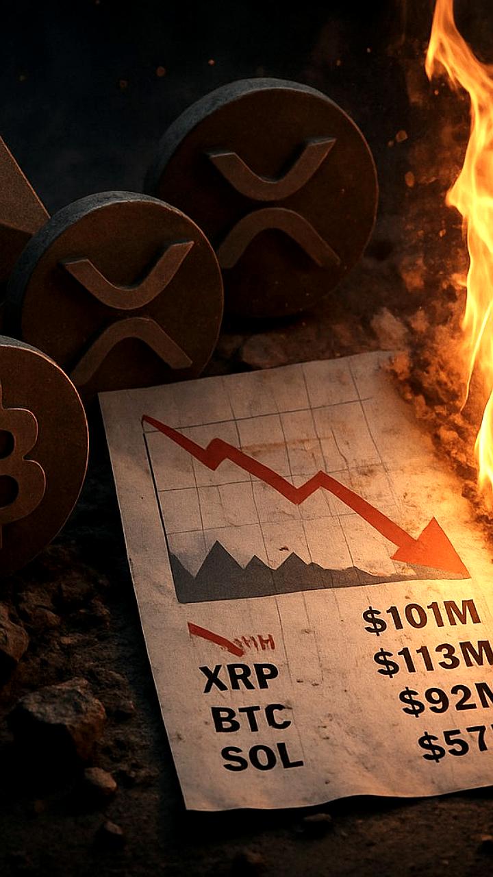 Ликвидации трейдеров достигли 327 304 за сутки с общими потерями $1.07 миллиарда