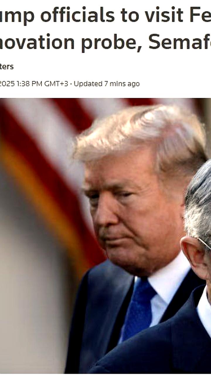 Трамп посетит ФРС для проверки реконструкции на 2,5 миллиарда долларов