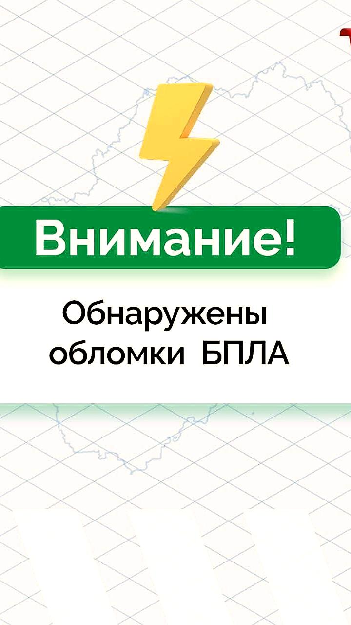 Сбит БПЛА противника в Псковской области и обнаружены обломки в Калужской