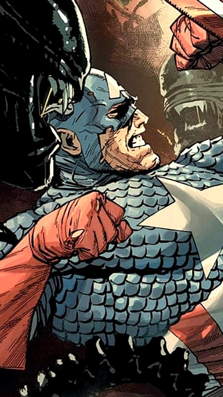 Marvel анонсировала комикс «Чужой против Капитана Америки», продолжение серии «Чужие против Мстителей»