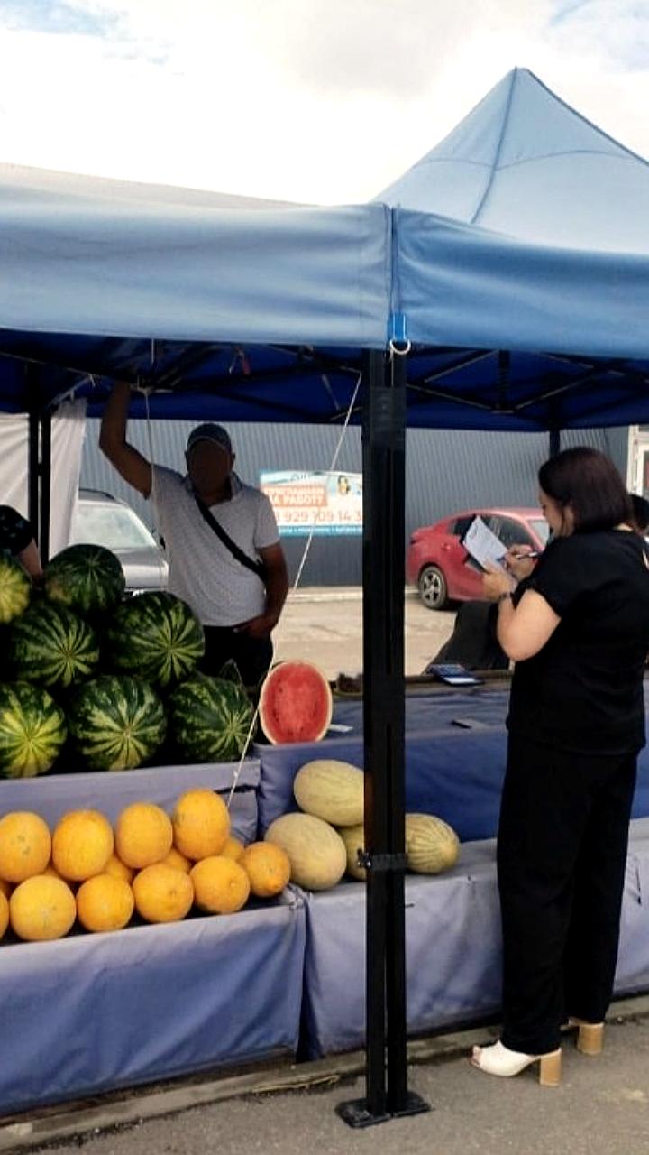 В Тамбове проведены рейды по пресечению несанкционированной торговли