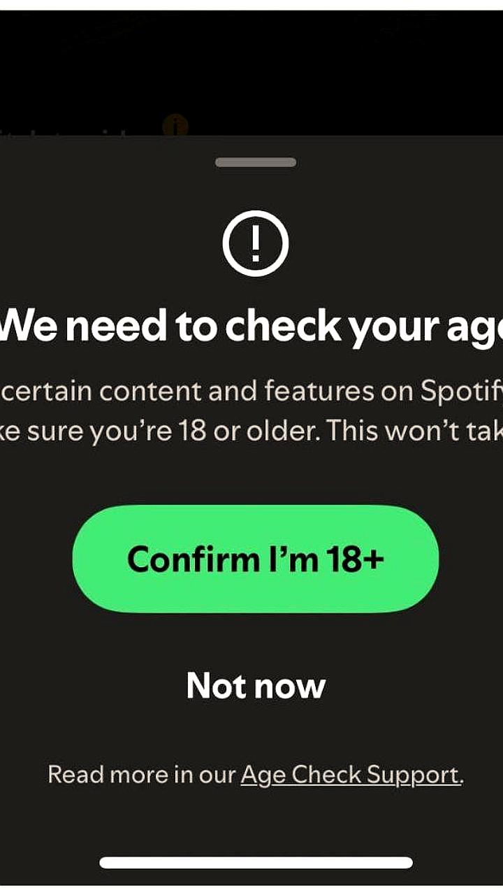 Spotify вводит возрастную проверку в Великобритании: пользователи младше 18 лет теряют доступ к музыке 18+