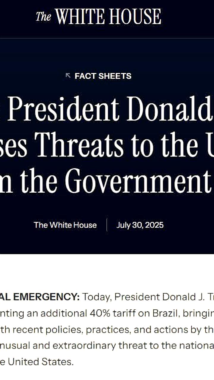 Трамп вводит 50%-ные пошлины на импорт меди и производные из Бразилии