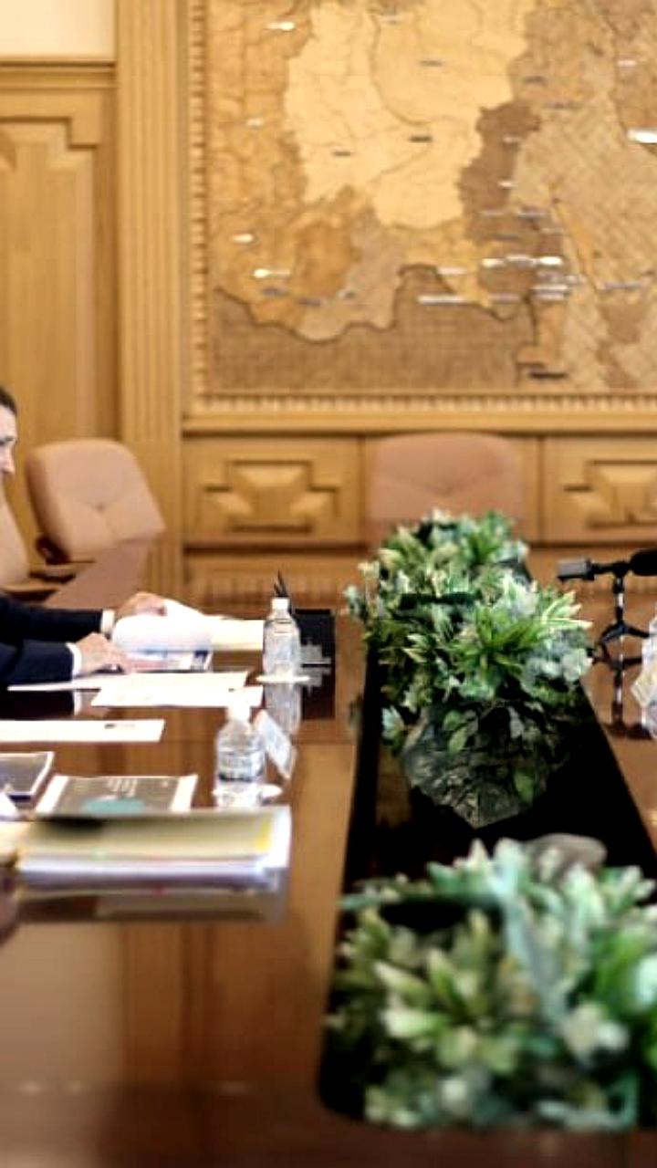 Губернатор Дмитрий Демешин обсуждает с Семёном Мустивым новые подходы в госуправлении
