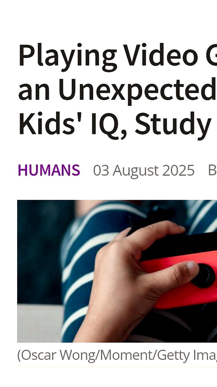 Исследование: Видеоигры способствуют повышению IQ у детей