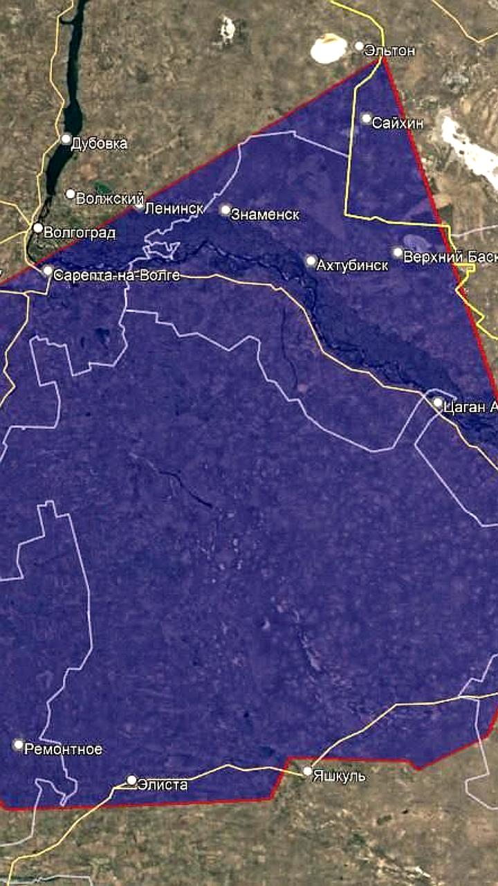 Закрытие воздушного пространства над Астраханской областью с 4 по 8 августа