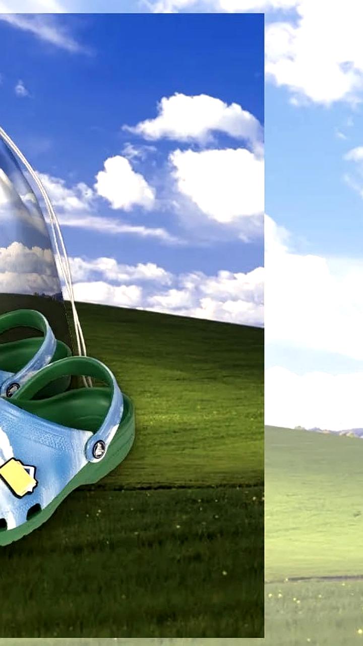 Microsoft и Crocs представляют сабо в стиле Windows XP